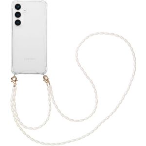 imoshion Backcover met koord + armband - Parels voor de Samsung Galaxy S25