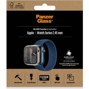 PanzerGlass Full Body Case voor de Apple Watch Serie 7 - 45 mm - Transparant