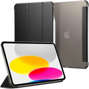 Spigen Smart Fold Bookcase voor de iPad 10 (2022) 10.9 inch - Zwart