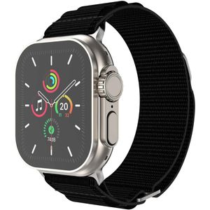 imoshion Nylon Alpine bandje voor de Apple Watch Series 1 t/m 10 / SE / Ultra (2) (44/45/46/49 mm) - Zwart