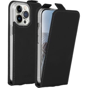 Accezz Flipcase voor de iPhone 14 Pro - Zwart