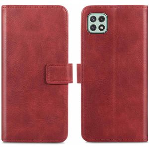 iMoshion Luxe Bookcase voor de Samsung Galaxy A22 (5G) - Rood