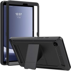 Accezz Rugged Back Case voor de Samsung Galaxy Tab A9 8.7 inch - Zwart