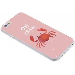 Design Backcover voor iPhone 6 / 6s - Oh Crab