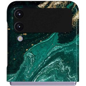 Burga Tough Backcover voor de Samsung Galaxy Z Flip 4 - Emerald Pool