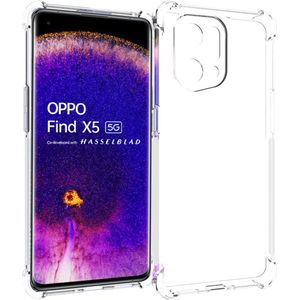 iMoshion Shockproof Case Oppo Find X5 (5G) - Transparant