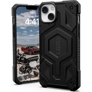 UAG Monarch Backcover MagSafe voor de Apple iPhone 14 Plus - Kevlar Black
