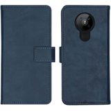 iMoshion Luxe Bookcase voor de Nokia 5.3 - Donkerblauw