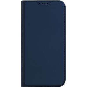 Dux Ducis Slim Softcase Bookcase voor de iPhone 15 - Donkerblauw