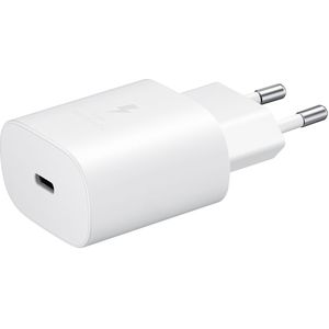 Samsung Originele Fast Charging Adapter USB-C Oplader in Fabrieksverpakking - 65 Watt - Wit