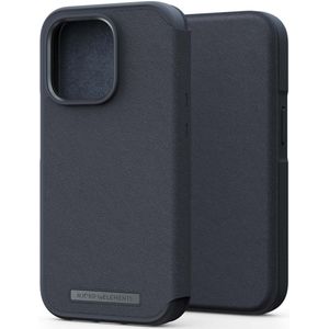 Njorð Collections Genuine Leather MagSafe Wallet Case voor de iPhone 14 Pro - Black