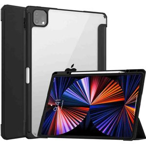 imoshion Trifold Hardcase Bookcase voor de Apple iPad Pro 12.9 (2018/2020/2021/2022) - Zwart
