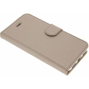 Accezz Wallet Softcase Bookcase voor Huawei P8 Lite (2017) - Goud