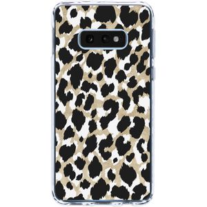 Design Backcover voor Samsung Galaxy S10e - Panter Zwart