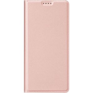 Dux Ducis Slim Softcase Bookcase voor de Xiaomi Redmi Note 12 (4G) - Rosé Goud