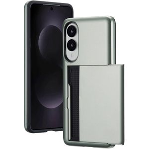 imoshion Backcover met pasjeshouder voor de Samsung Galaxy S25 Edge - Groen