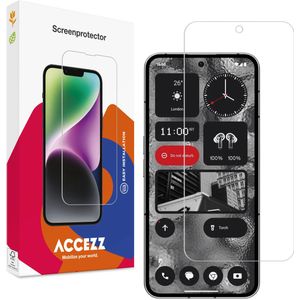 Accezz Gehard Glas Screenprotector voor de Nothing Phone (2) - Transparant