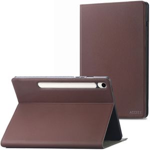 Accezz Classic Tablet Case voor de Samsung Galaxy Tab S9 / S9 FE  - Bruin