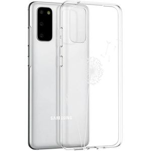 imoshion Design hoesje voor de Samsung Galaxy S20 - Paardenbloem - Wit