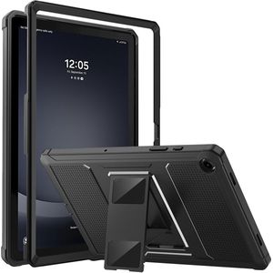 Accezz Rugged Back Case voor de Samsung Galaxy Tab A9 Plus - Zwart