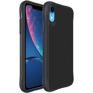 iMoshion Rugged Hybrid Carbon Case voor de iPhone Xr - Black