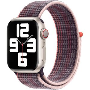 Sport Loop Band voor de Apple Watch Series 1-9 / SE - 38/40/41 mm - Elderberry