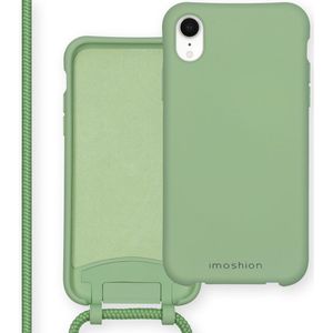 iMoshion Color Backcover met afneembaar koord voor de iPhone Xr - Groen