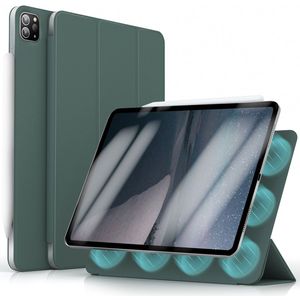 imoshion Magnetic Bookcase voor de Apple iPad Pro 13 (2024) M4 - Donkergroen