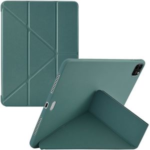 iMoshion Origami Bookcase voor de iPad Air 5 (2022) / Air 4 (2020) / Pro 11 (2018 / 2020 / 2021 / 2022) - Donkergroen