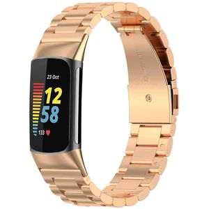 imoshion Stalen bandje voor de Fitbit Charge 5 / Charge 6 - Rose Goud