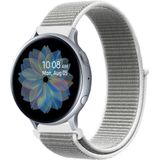 iMoshion Nylon bandje Samsung Galaxy Watch 40/42mm / Active 2 42/44mm / Watch 3 41mm - Wit