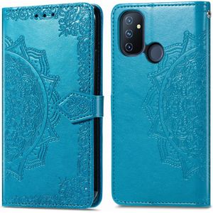iMoshion Mandala Bookcase voor de OnePlus Nord N100 - Turquoise