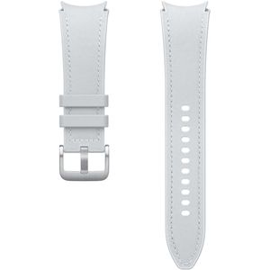Samsung Originele Hybrid Vegan Leather Band M/L voor de Galaxy Watch 6 / 6 Classic / 5 / 5 Pro - Silver