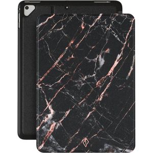 Burga Tablet Case voor de iPad 6 (2018) 9.7 inch / iPad 5 (2017) 9.7 inch - Rosé Gold Marble