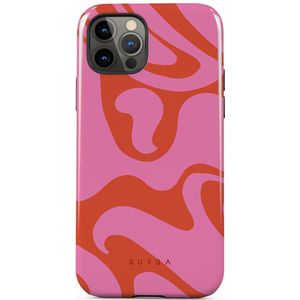 Burga Tough Backcover voor de Apple iPhone 12 (Pro) - Ride the Wave