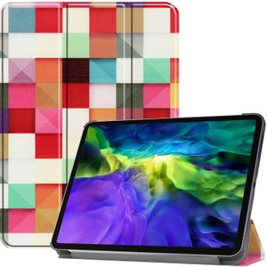 iMoshion Design Trifold Bookcase voor de iPad Pro 11 (2022 / 2021 / 2020 / 2018) - Meerkleurig