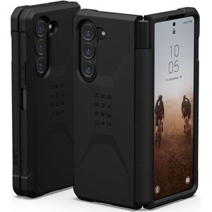 UAG Civilian Backcover voor de Samsung Galaxy Z Fold 5 - Zwart