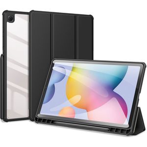 Dux Ducis Toby Bookcase voor de Samsung Galaxy Tab S6 Lite / Tab S6 Lite (2022) - Zwart