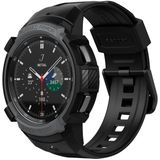 Spigen Rugged Armor™ Pro Case voor de Samsung Galaxy Watch 4 - 46 mm - Charcoal Gray