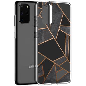 iMoshion Design hoesje voor de Samsung Galaxy S20 Plus - Grafisch Koper / Zwart