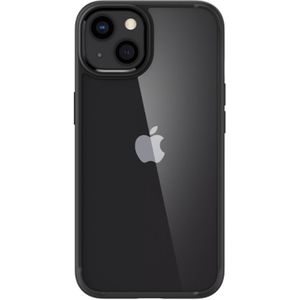 Spigen Ultra Hybrid Apple iPhone 13 Back Cover Transparant/Zwart