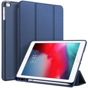 Accezz Smart Silicone Bookcase voor de iPad 6 (2018) 9.7 inch / iPad 5 (2017) 9.7 inch / Air 2 (2014) / Air 1 (2013) - Blauw