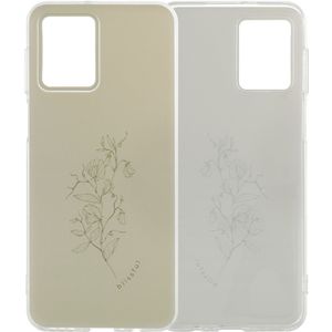 iMoshion Design hoesje voor de Motorola Moto G54 - Floral Green