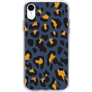 Design Backcover voor iPhone Xr - Blue Panther