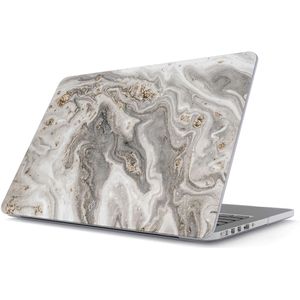 Burga Hardshell Cover voor de MacBook Air 13 inch (2022) / Air 13 inch (2024) M3 chip - A2681 / A3113 - Snowstorm