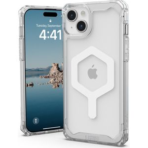 UAG Plyo Backcover Magsafe voor de iPhone 15 Plus - Ice / Wit