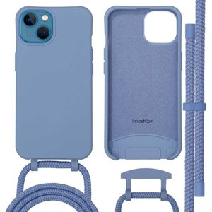 imoshion Color Backcover met afneembaar koord MagSafe voor de Apple iPhone 13 - Ash Blue