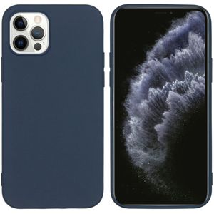 iMoshion Color Backcover voor de iPhone 12 (Pro) - Donkerblauw