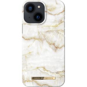 iDeal of Sweden Fashion Backcover voor de iPhone 13 Mini - Golden Pearl Marble