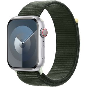 Sport Loop Band voor de Apple Watch Series 1-9 / SE / Ultra (2) - 42/44/45/49 mm - Cypress